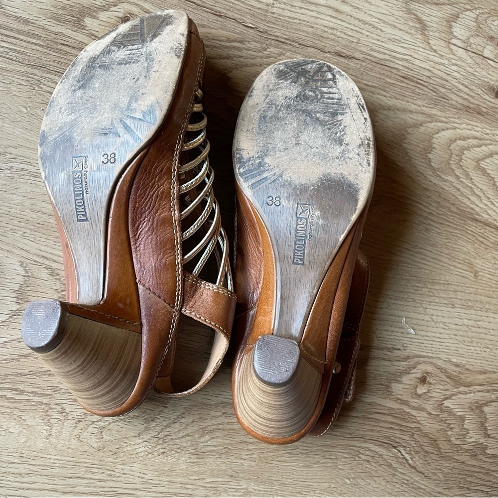 Pikolinos Women's Java Sandal - Brown Size 38 - Picture 8 of 11